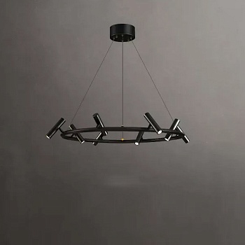 Кольцевые люстры и светильники LEEDS RING L8 by ImperiumLoft