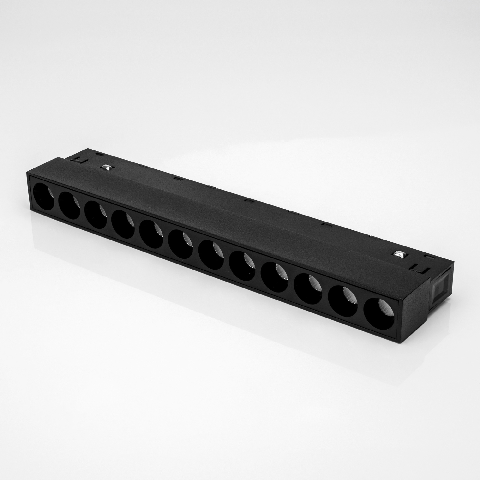 Трековый светильник линейный дарклайт Lumker SY-LINK-220-BL-12-NW