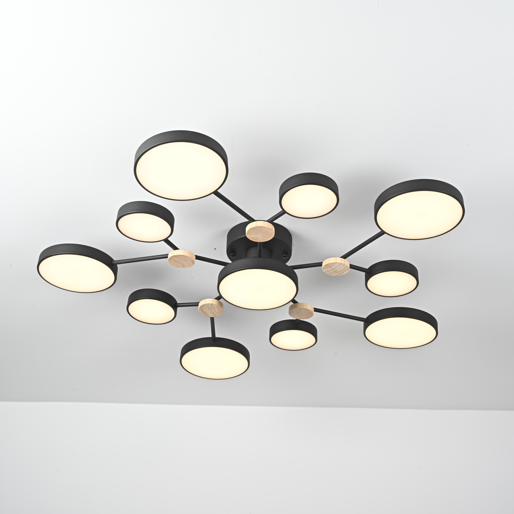 Потолочная Люстра Gamma D102 Black By Imperiumloft