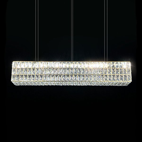 Подвесной светильник ACHILLES B LONG L120 Chrome by ImperiumLoft