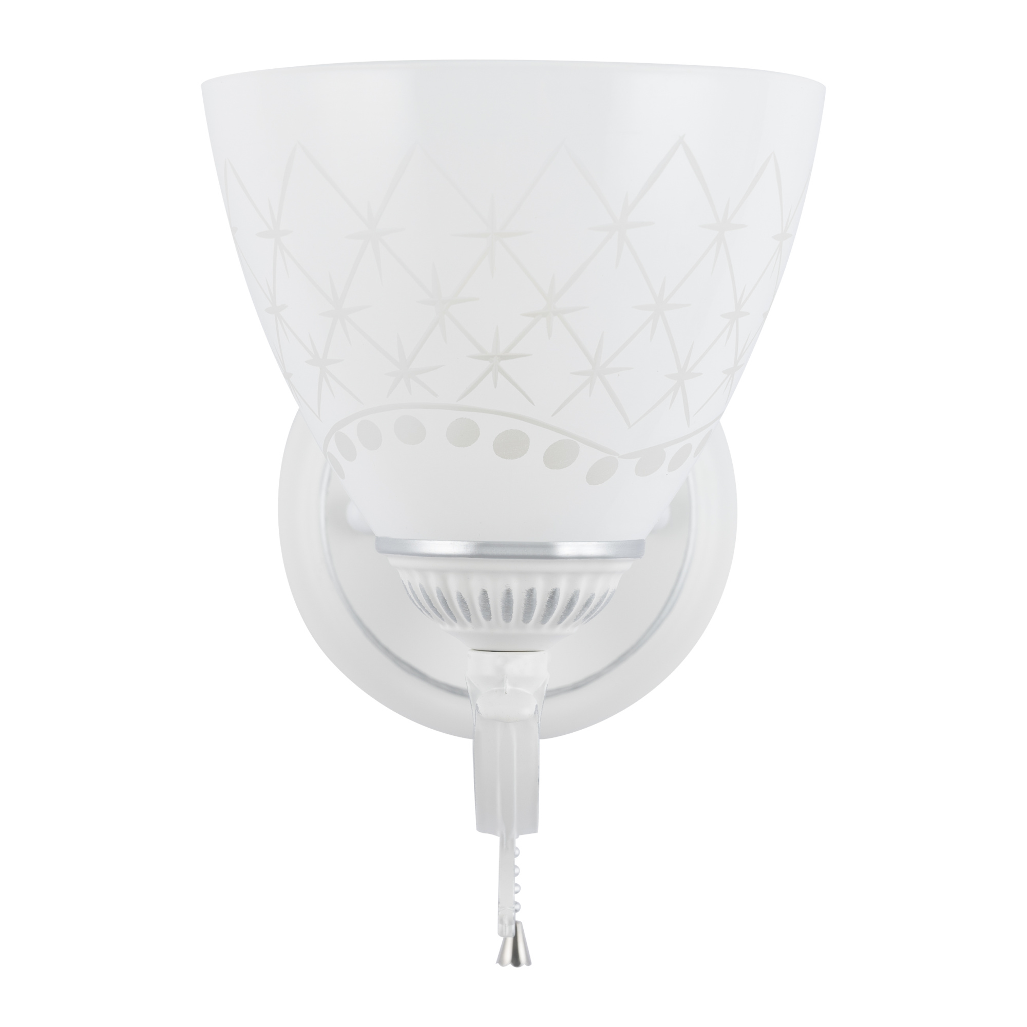 Бра с плафонами 343837/1W WT+SL Arte Milano