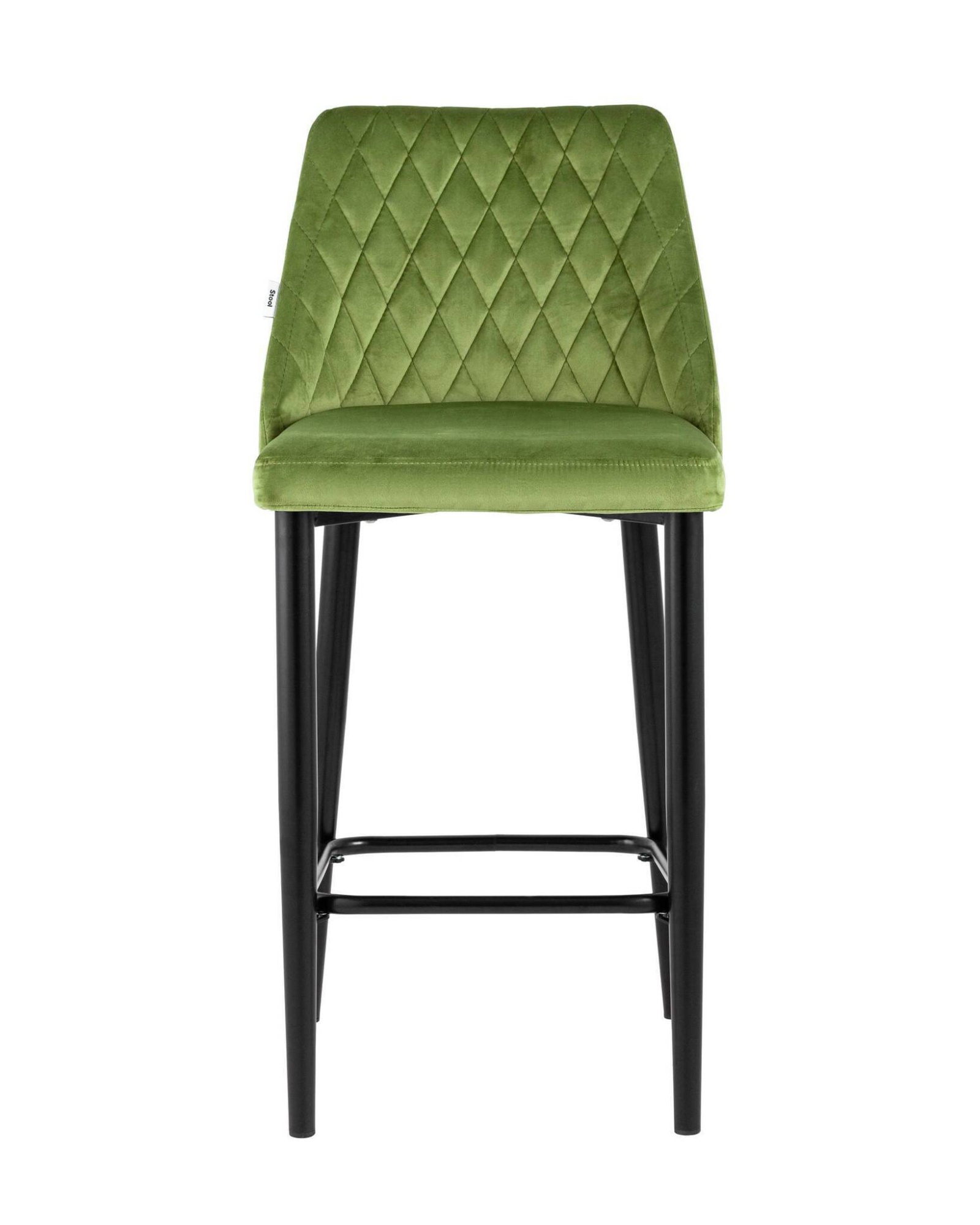 Стул полубарный Диего велюр травяной Stool Group