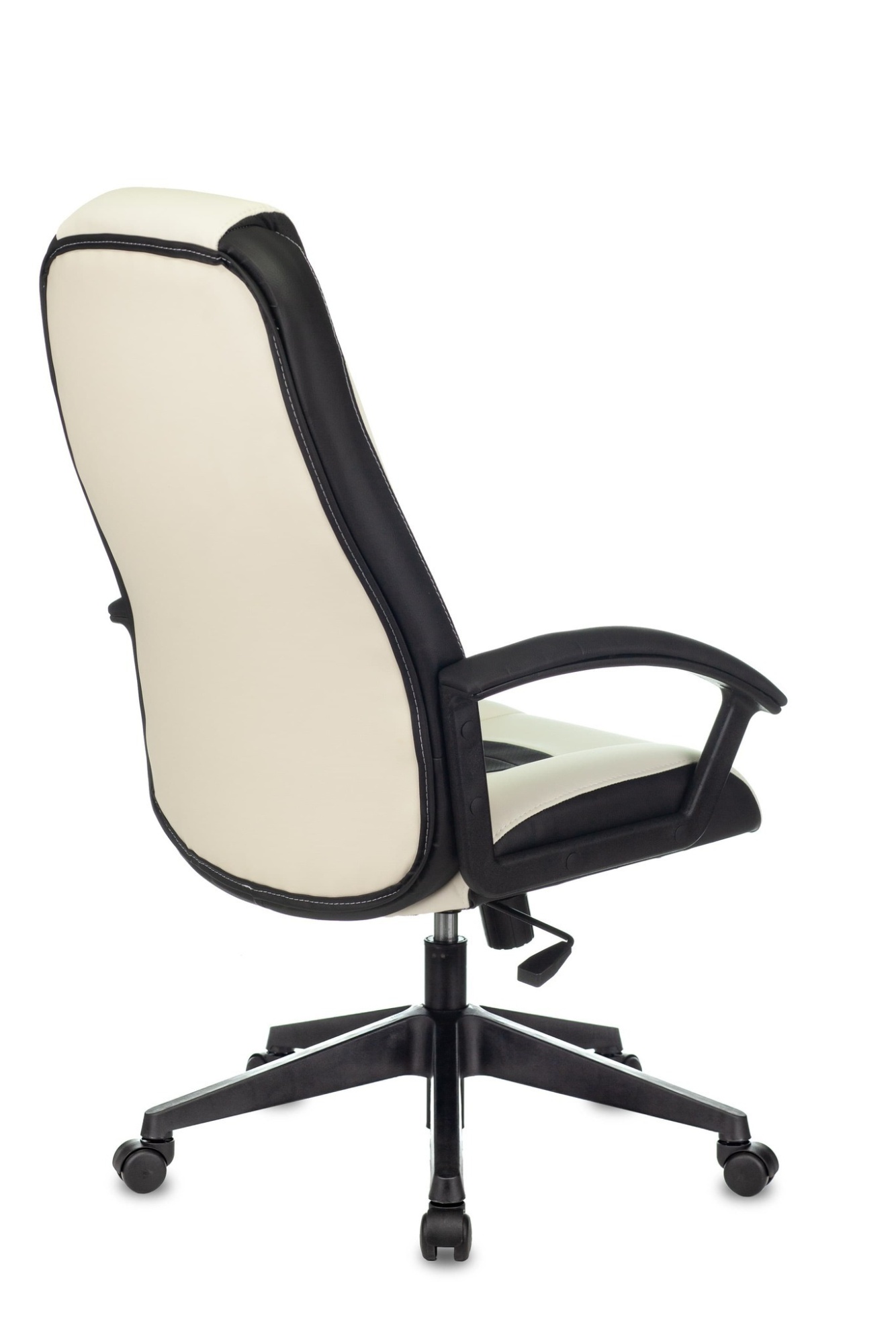 Кресло игровое Zombie 8 белый/черный искусственная кожа крестовина пластик Stool Group