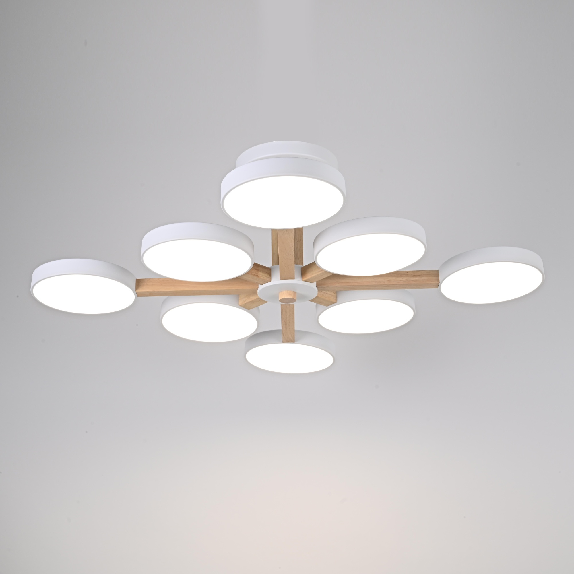 Потолочный светильник TURNA L8 White by ImperiumLoft