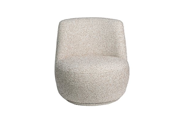 Кресло Rivoli поворотное рогожка бежевый 73*75*75 Garda Decor ZW-24057